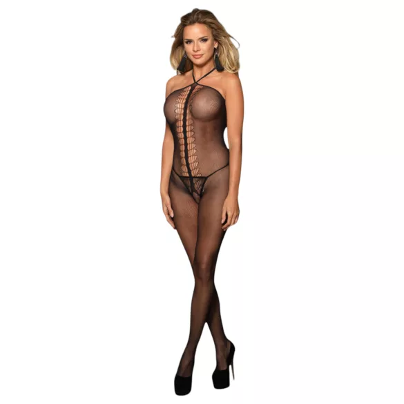 Subblime 951979 - combishort résille transparente - noir - S-L