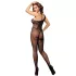 Subblime 952037 - combinaison résille avec strass (noir) - S-L