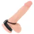 Kink - cockring réglable - simili cuir noir