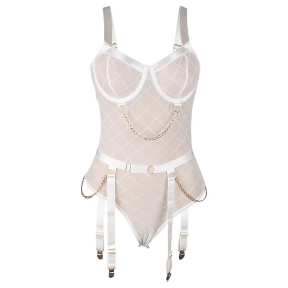 Subblime 954291 - body transparent avec chaîne - blanc - L/XL