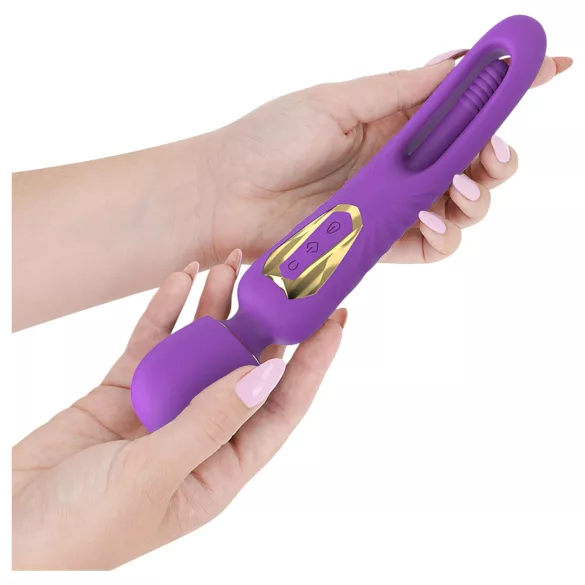 Intense Christy - vibromasseur langue mobile - silicone violet