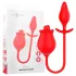 Intense Melanie - stimulateur clitoridien 2en1 langue vibrante - silicone rouge
