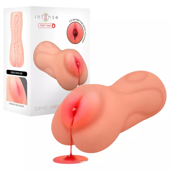 Intense First Time Sophie - masturbateur vagin réaliste vierge - couleur chair