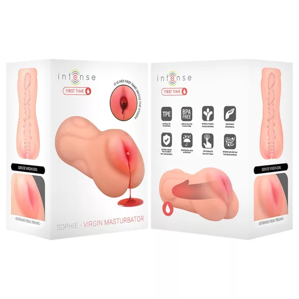 Intense First Time Sophie - masturbateur vagin réaliste vierge - couleur chair