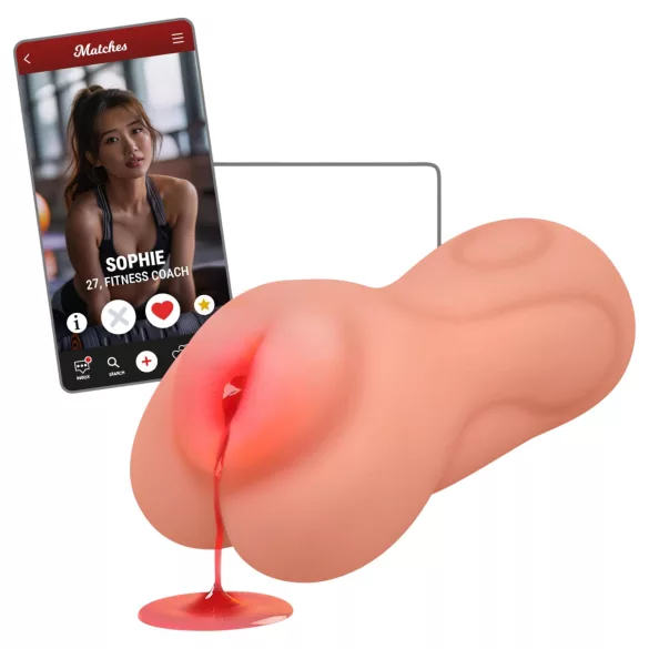 Intense First Time Sophie - masturbateur vagin réaliste vierge - couleur chair