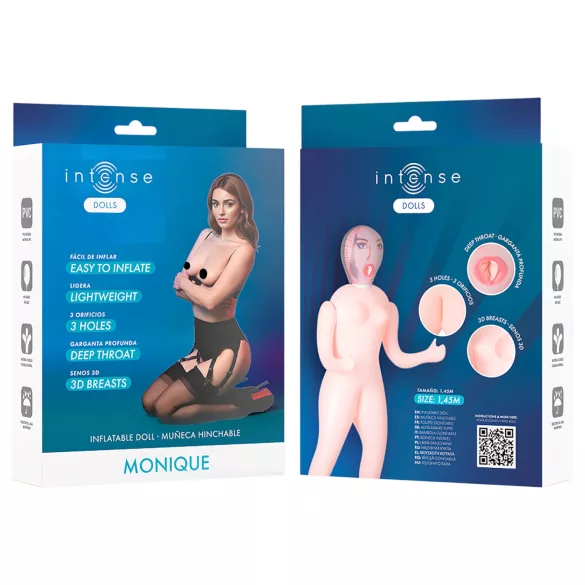 Intense Dolls Monique - poupée sexuelle gonflable femme - PVC