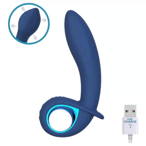INTOYOU Palha - vibromasseur rechargeable et gonflable (bleu)