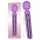 Engily Ross Aura - vibromasseur rechargeable digital - silicone violet