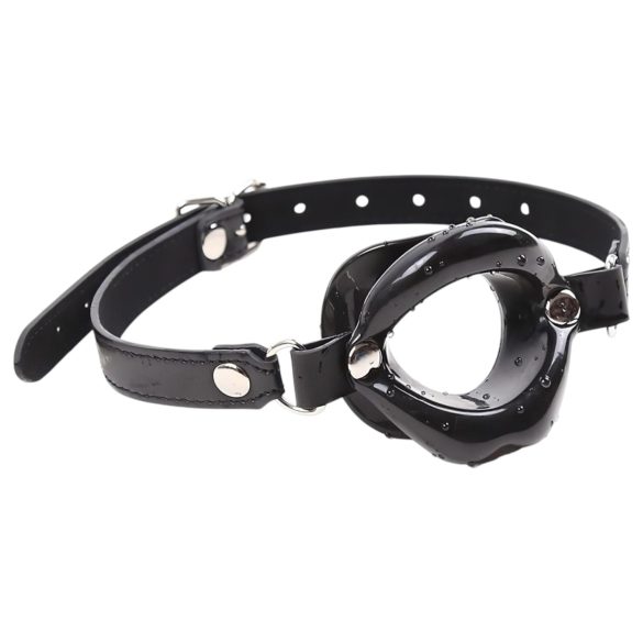 Latetobed - bâillon en silicone bouche (noir)