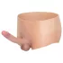 INTOYOU - gode ceinture réaliste - pénis moulé - couleur chair