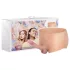 INTOYOU - gode ceinture réaliste - pénis moulé - couleur chair