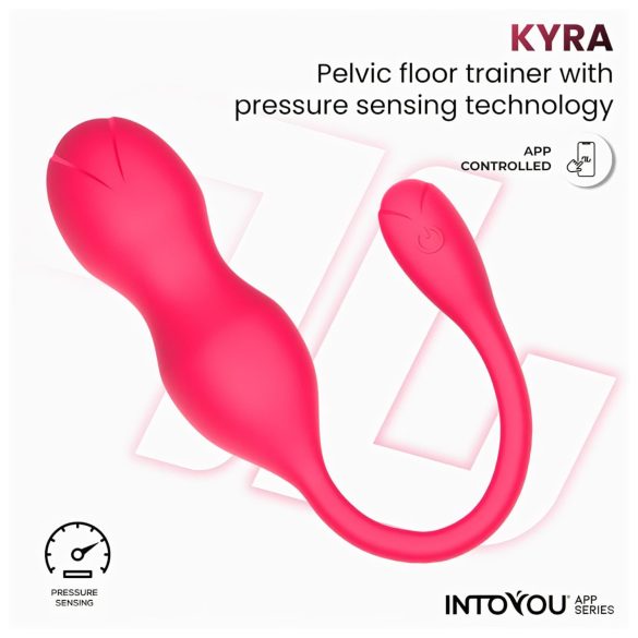 INTOYOU - Boules de Kegel vibrantes connectées - duo - rose