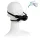 Latetobed - bâillon bouche avec abreuvoir - silicone noir