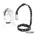 Latetobed - collier avec crochet nasal - noir