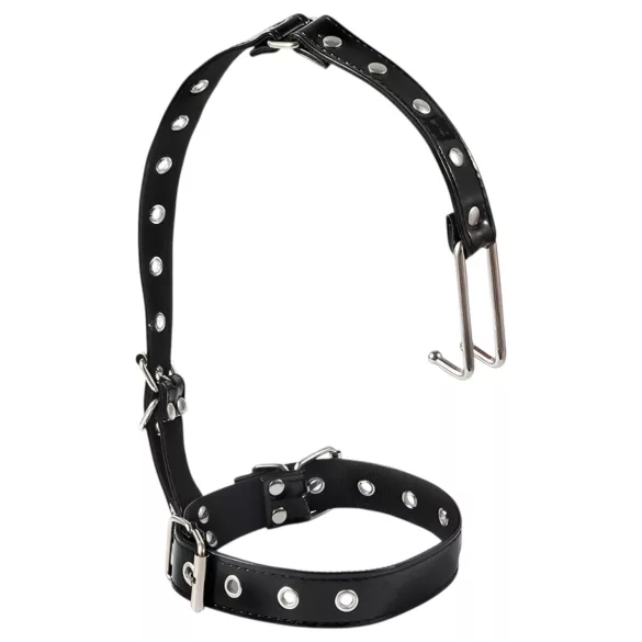 Latetobed - collier avec crochet nasal - noir