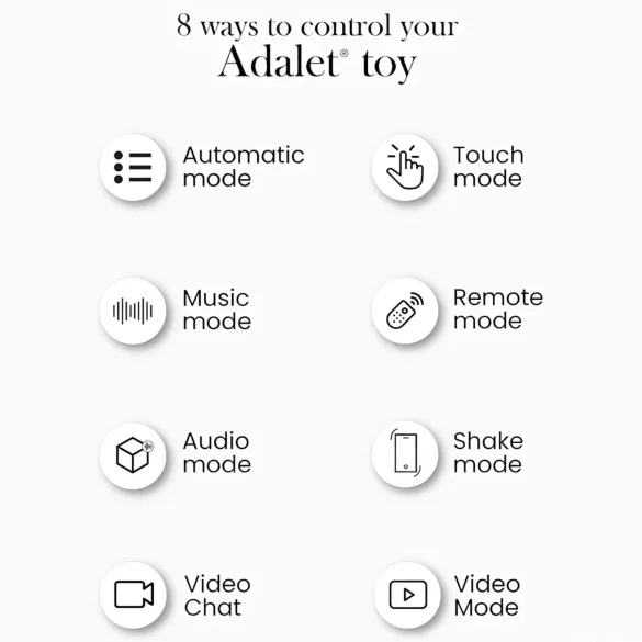 Adalet Gently - stimulateur vibrant point G et prostate - violet - connecté