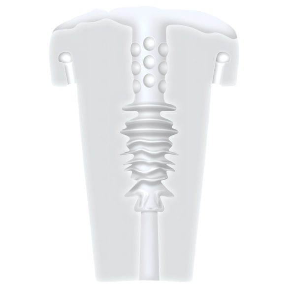 Zero Tolerance - masturbateur vibrant et aspirant rechargeable - transparent