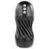 Playboy Solo Stroker - masturbateur suceur rechargeable (noir)