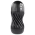 Playboy Solo Stroker - masturbateur suceur rechargeable (noir)