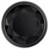 Evolved Black Gem - set plug anal métal - pierre noire - argent
