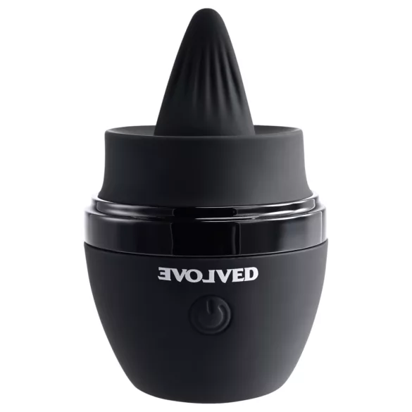 Evolved Tongue Tied - vibromasseur rechargeable à langue (noir)
