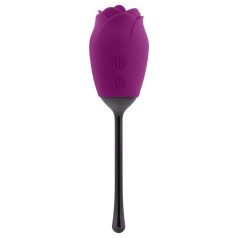   Playboy - vibromasseur langue rose - étanche rechargeable silicone violet