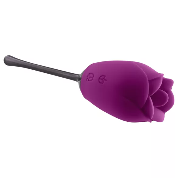 Playboy - vibromasseur langue rose - étanche rechargeable silicone violet