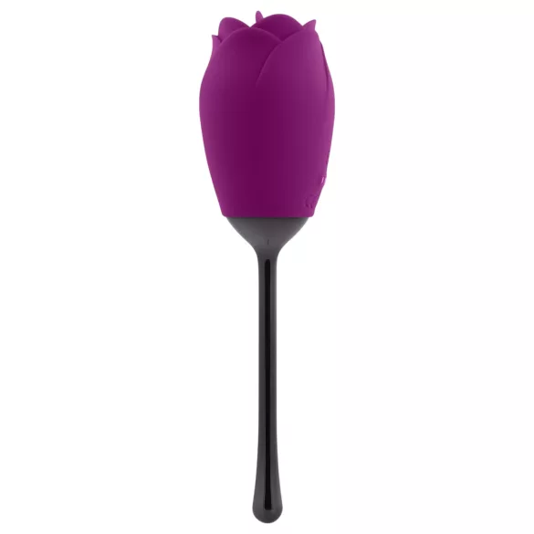 Playboy - vibromasseur langue rose - étanche rechargeable silicone violet