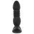 Playboy - Vibromasseur anal rechargeable avec poussée (noir)