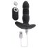 Playboy - Vibromasseur anal rechargeable avec poussée (noir)