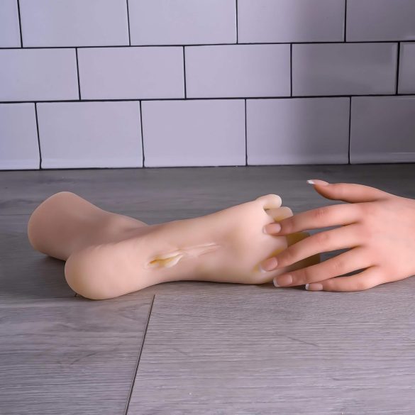 Zero Tolerance - vagin réaliste pied - silicone couleur chair