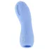 Evolved - stimulateur doigt vibrant texturé - silicone bleu