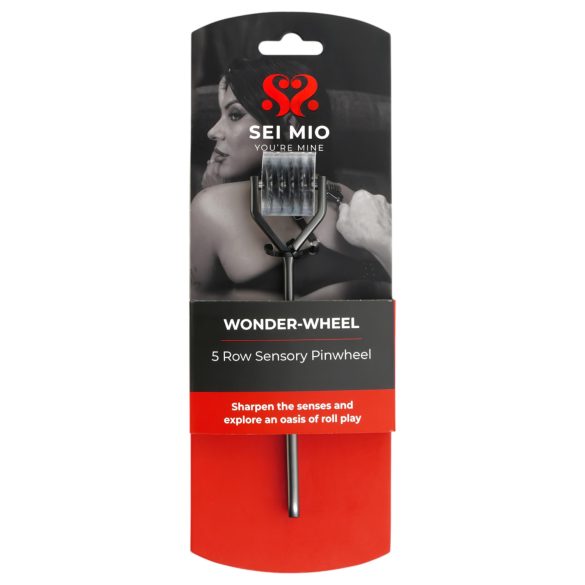 Sei Mio - roue de stimulation érotique - métal argenté