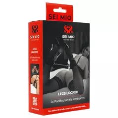 Sei Mio - menottes de cheville - noir