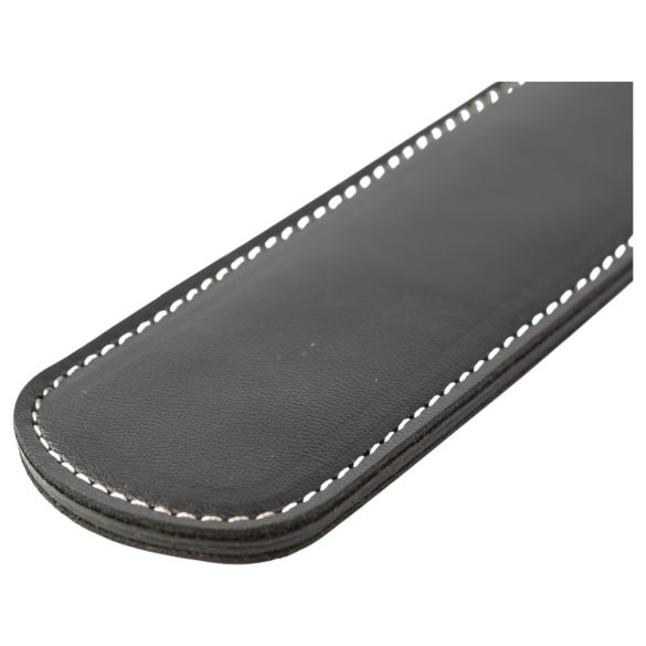 Sei Mio - fouet long - cuir noir