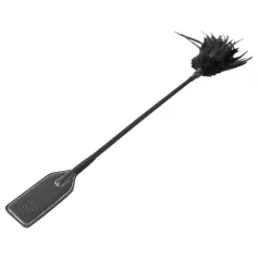 Sei Mio - paddle et plumeau érotique - noir