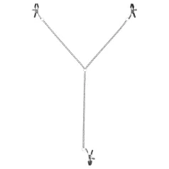 Sei Mio - pince-tétons et pince-labia - réglable - noir
