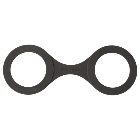 Sei Mio - menottes en silicone - L - noir