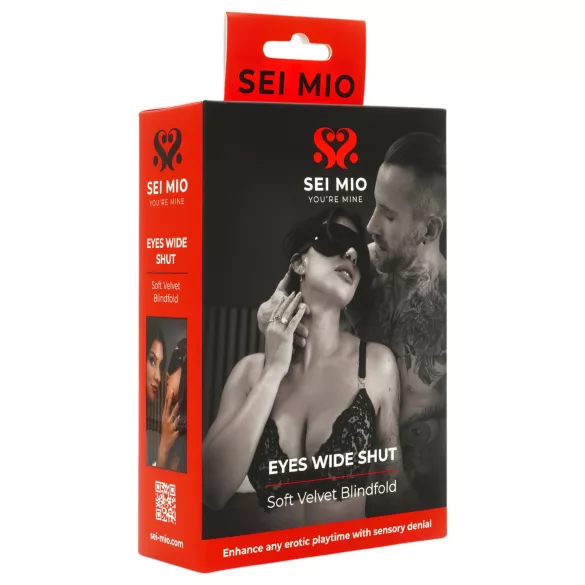 Sei Mio - masque pour les yeux - noir
