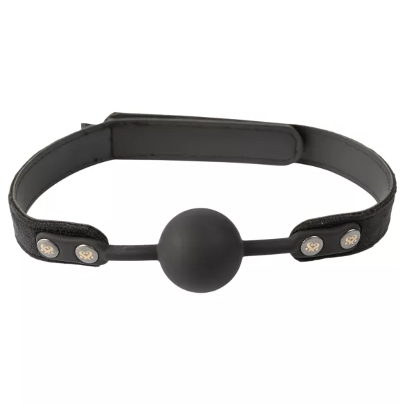 Sei Mio - baillon boule - silicone noir