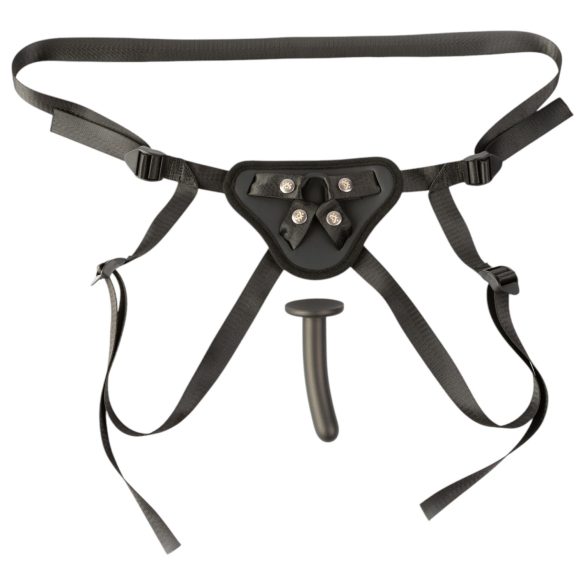 Sei Mio - gode ceinture harnais - 12,5 cm - noir