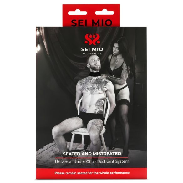 Sei Mio - sangle de fixation pour chaise - noir
