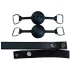 Sei Mio - baillon bouche set - 2 pièces - noir