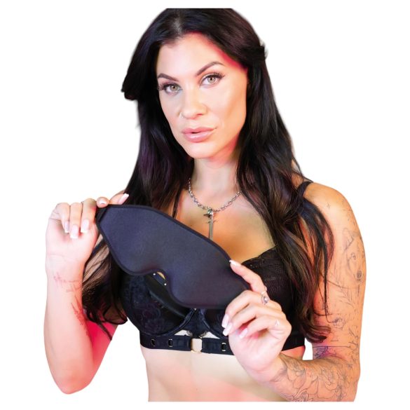 Sei Mio - masque pour les yeux BDSM - noir