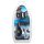 Trinity - Vibrateur gland duo noir et argent