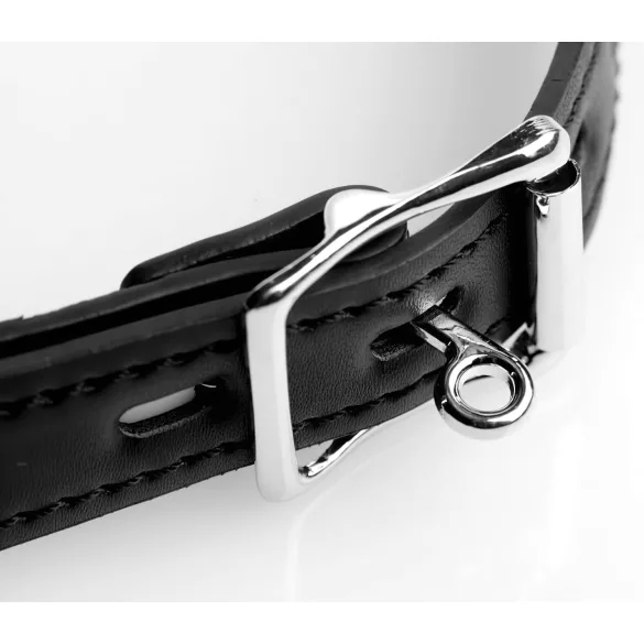 XR Brands - Strict - écarteur buccal à crochet (noir-argent)