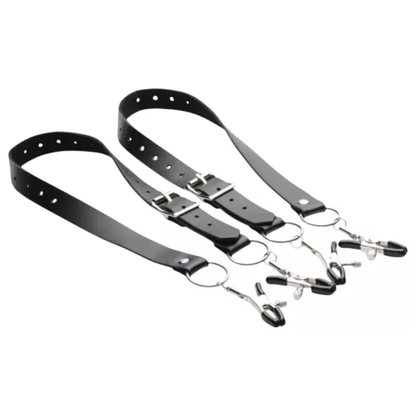 XR Brands - pince téton lèvres intimes - noir