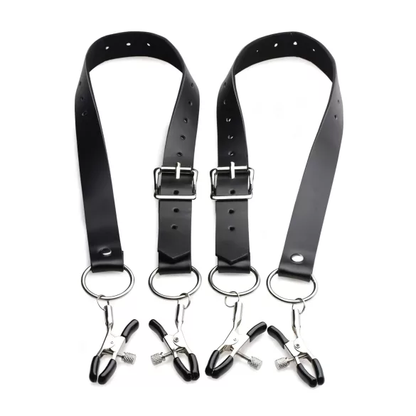 XR Brands - pince téton lèvres intimes - noir