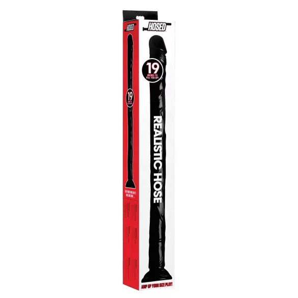 Hosed - gode anal avec ventouse - noir - 19 cm