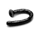 Hosed - gode anal avec ventouse - noir - 19 cm